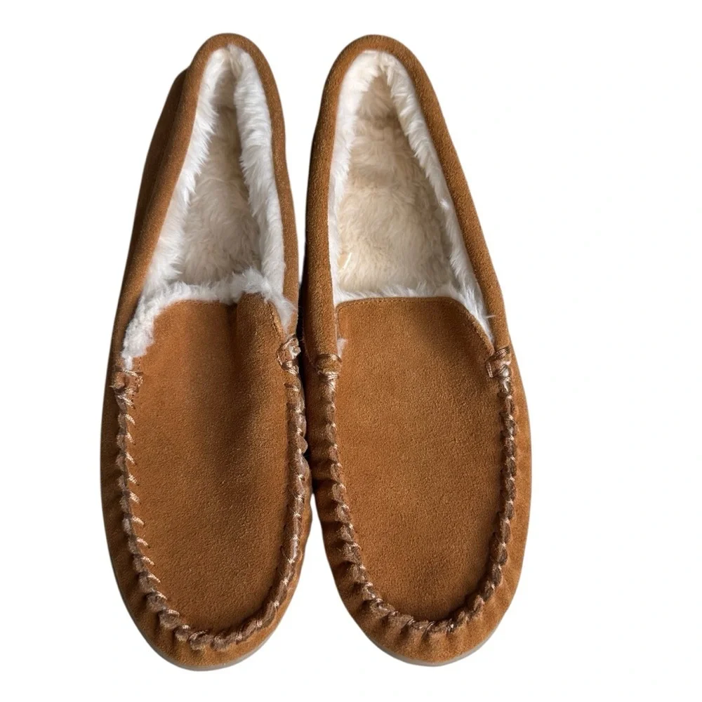 J. Crew suede spot